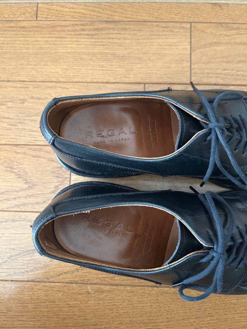 REGAL リーガル　Uチップシューズ　シャンボード　24 1/2