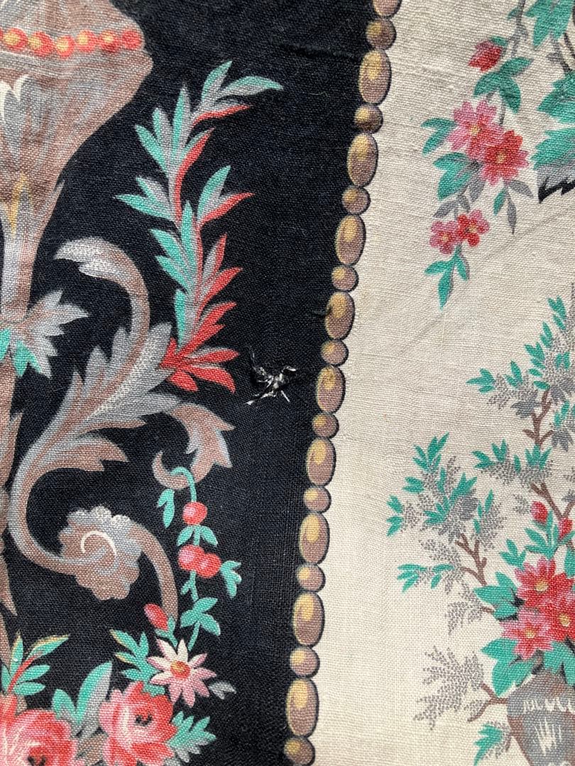 コレクターズアイテム　19世紀NⅢ時代　ルイ16世とマリーアントワネット　大判布