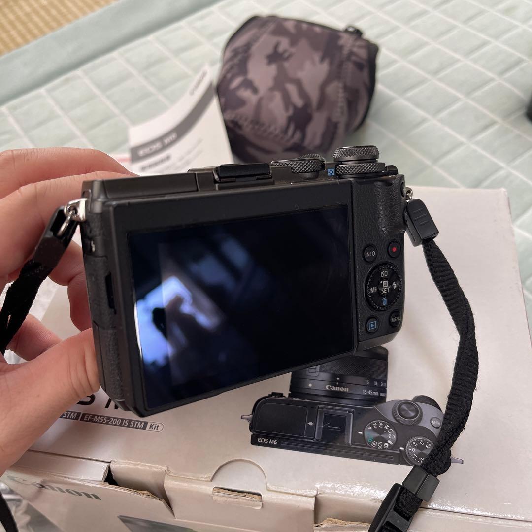 Canon EOS M6 ミラーレスカメラ ダブルズームキット
