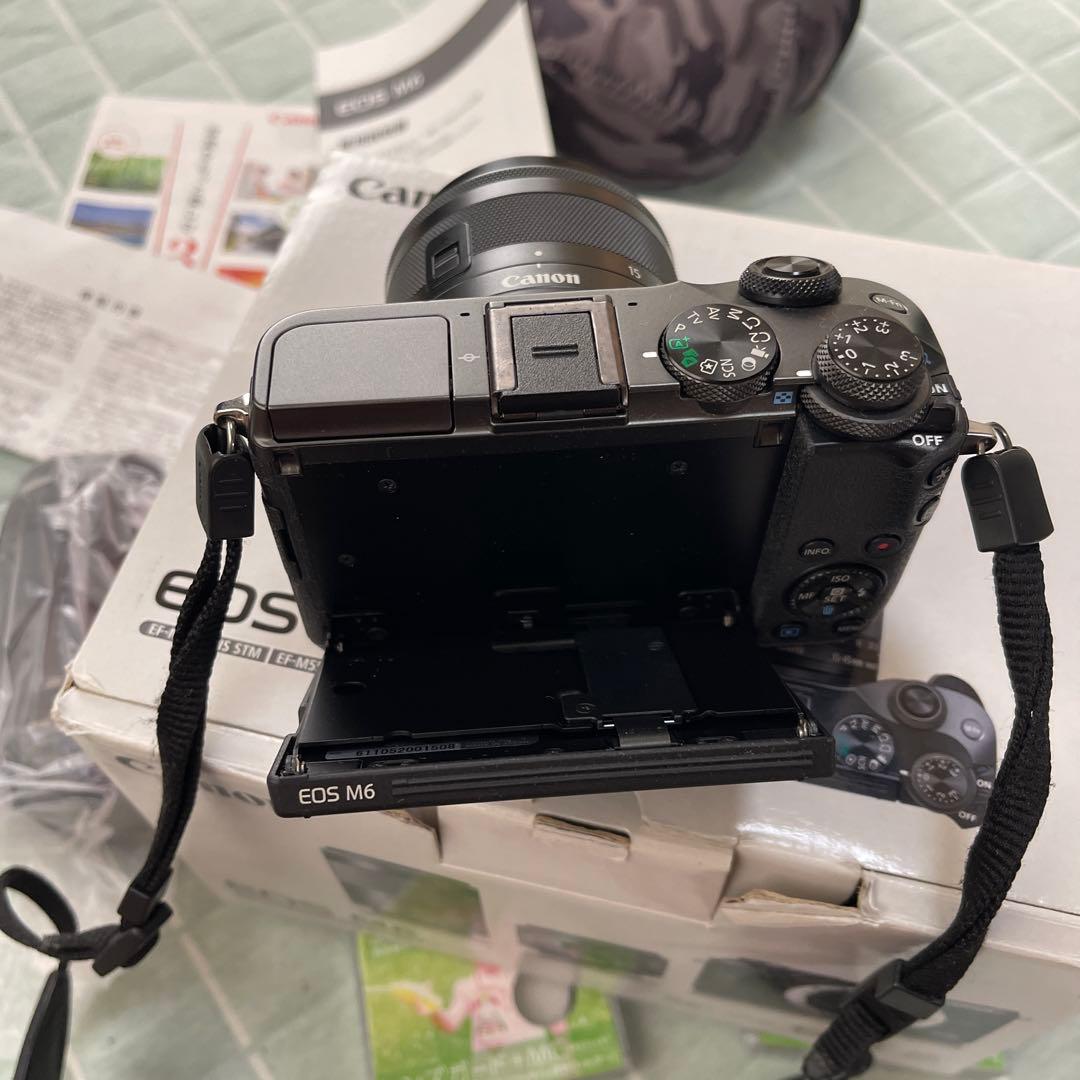 Canon EOS M6 ミラーレスカメラ ダブルズームキット