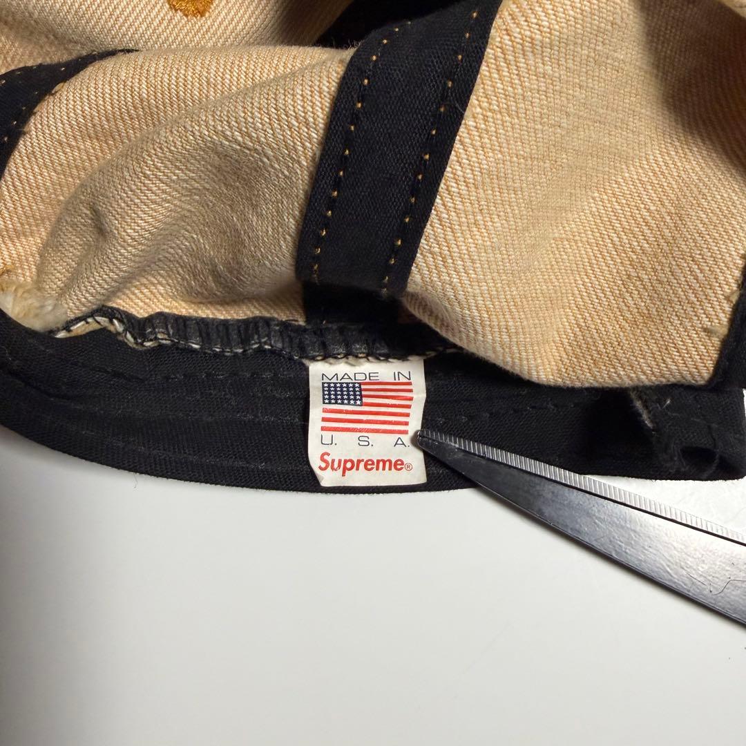 帽子 Supreme Washed Denim S Logo 6 Panel Cap