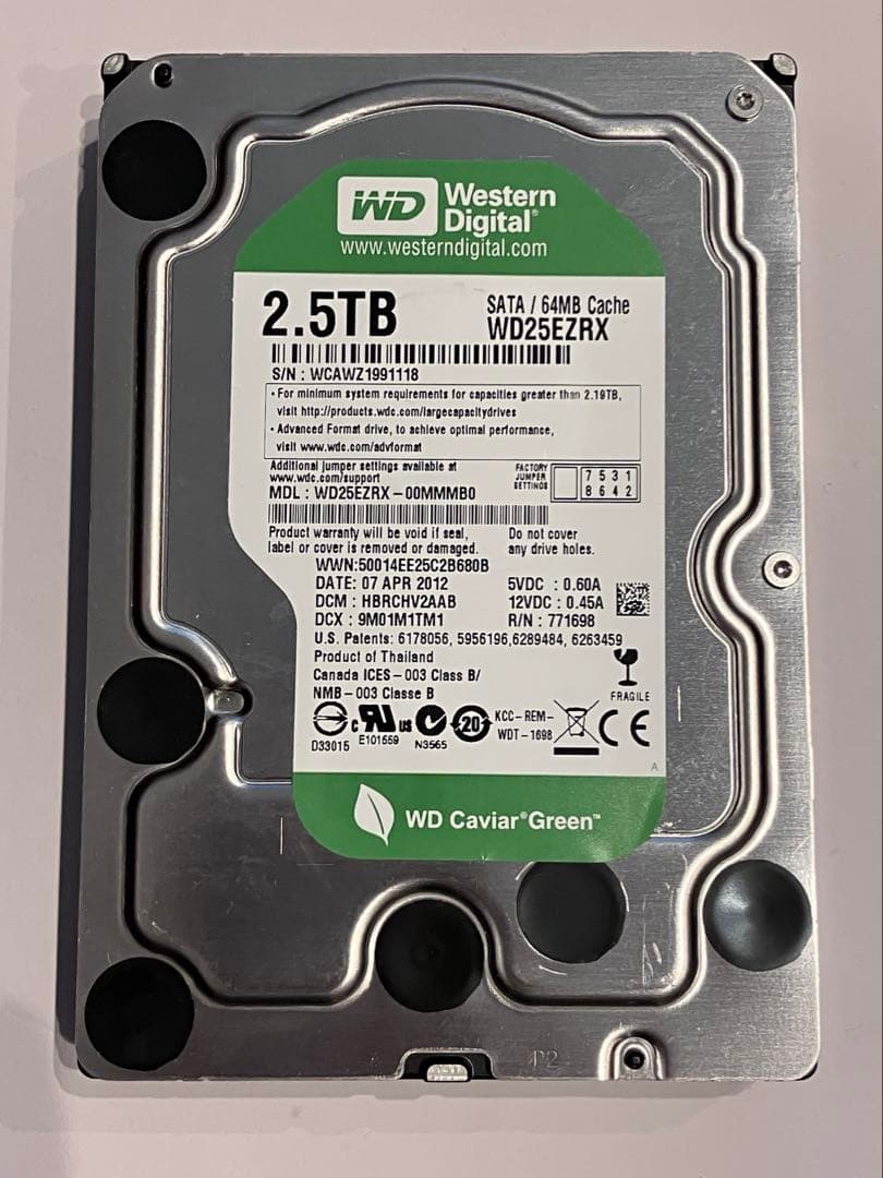 HDD 16個セット（データ初期化済み）