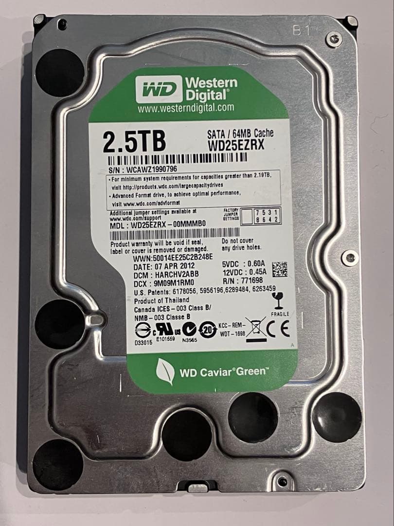 HDD 16個セット（データ初期化済み）