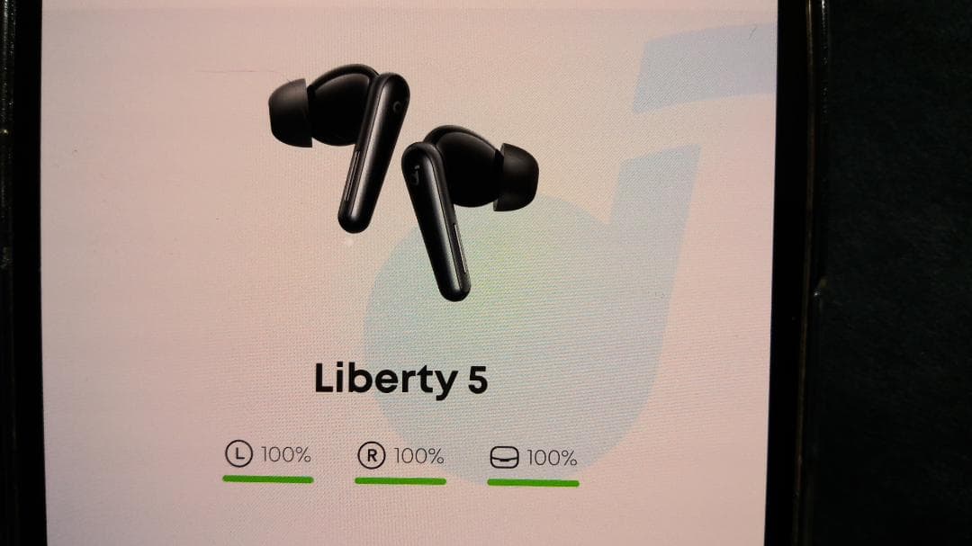 Liberty 5 ワイヤレスイヤフォン ブラック
