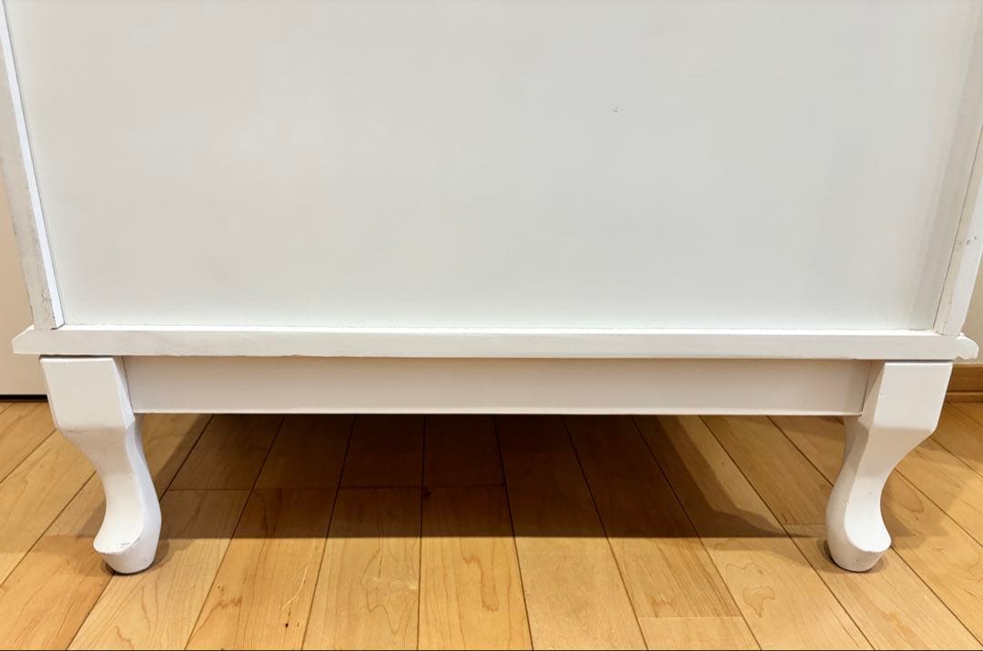 フレンチスタイル☆白家具☆5段チェスト