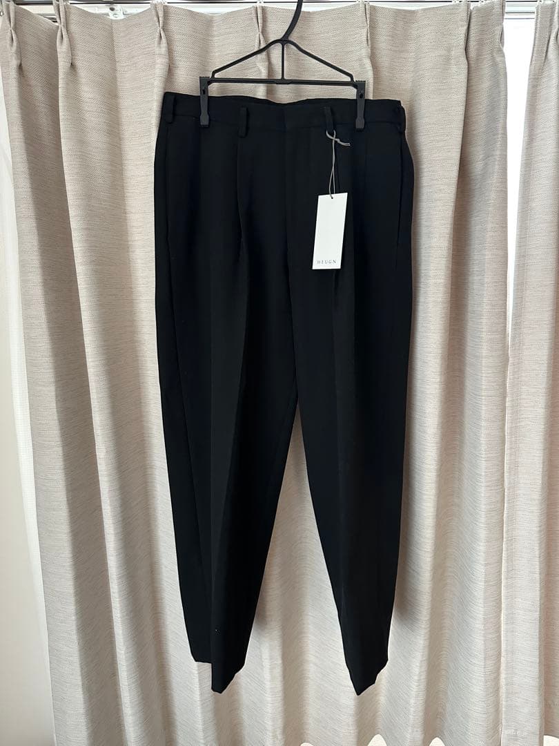 HEUGN e ウールギャバジン BLACK サイズ1