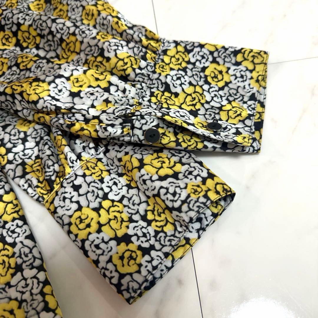 未使用✨️2024✨️完売品 アルアバイル プチフルールプリントワンピース ボウタイ