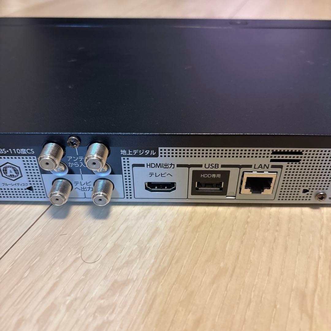 TOSHIBA DBR-W509 ブラック ブルーレイプレーヤー　付属品あり