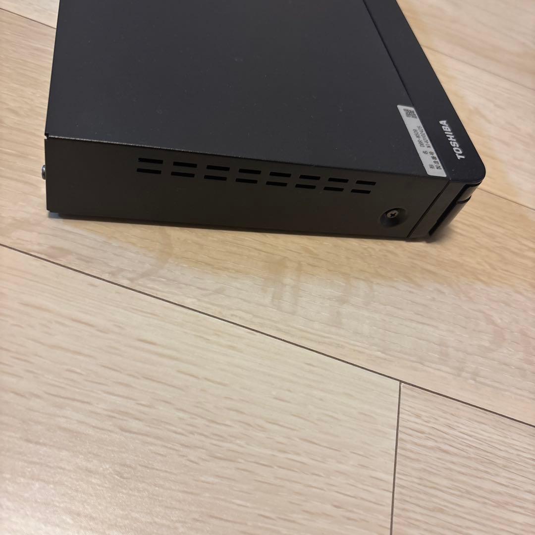 TOSHIBA DBR-W509 ブラック ブルーレイプレーヤー　付属品あり