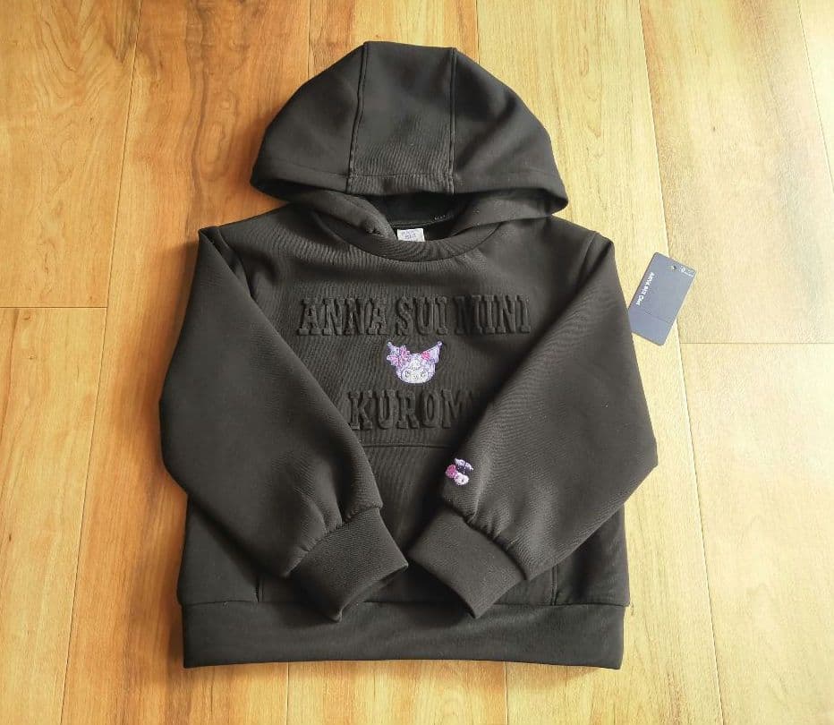 美品＊120 アナスイミニ　クロミトレーナー