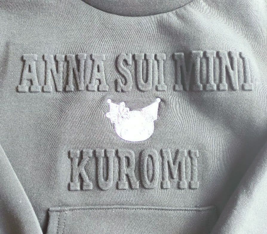 美品＊120 アナスイミニ　クロミトレーナー