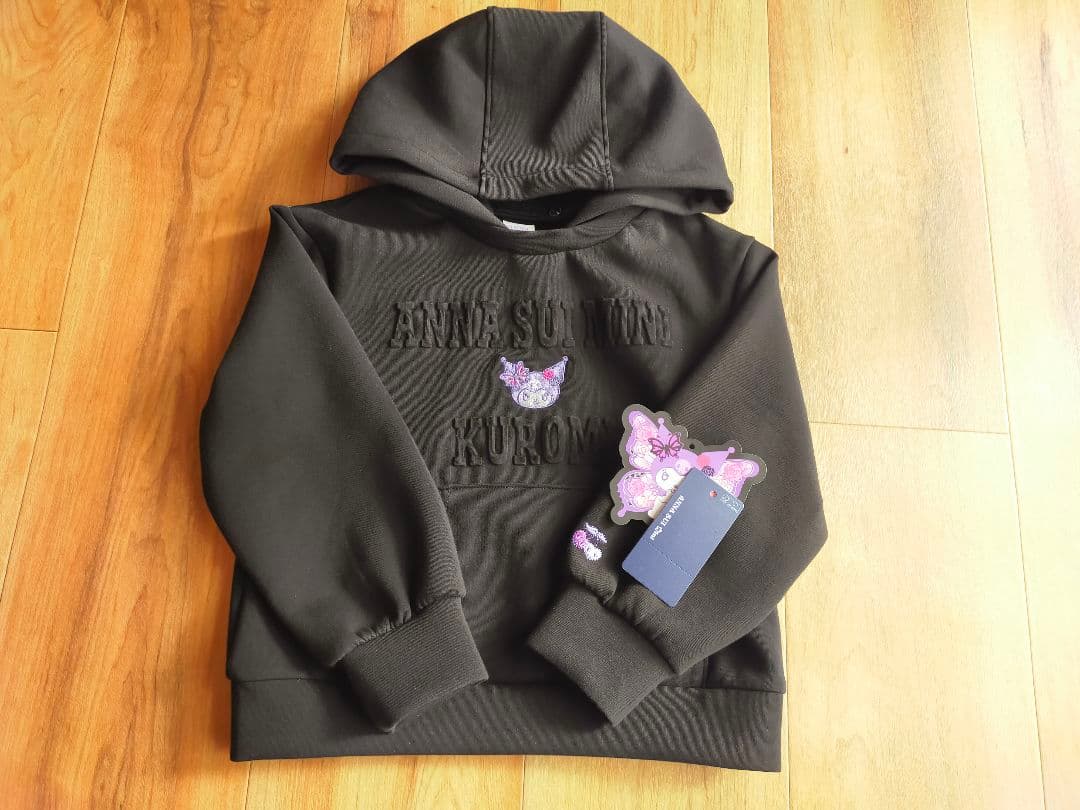 美品＊120 アナスイミニ　クロミトレーナー