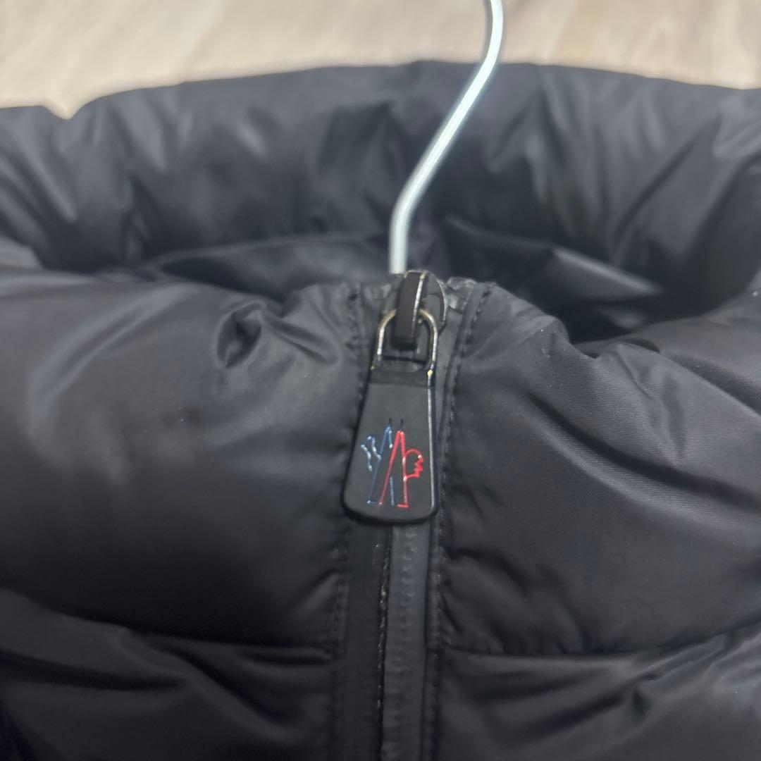 【希少】MONCLER モンクレール 切り替えダウンジャケット ブラック M