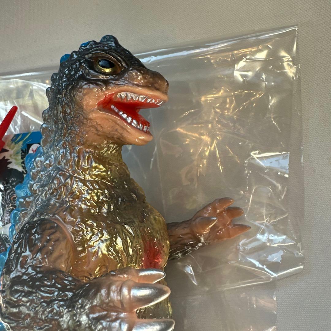ソフビ ゴジラ ブルマァク ゴジラ50 ガンメタ 日本製