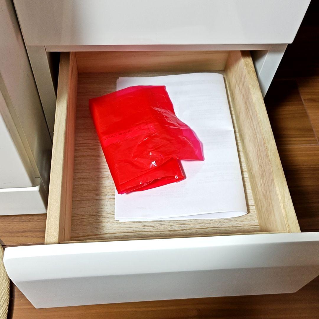 【2月まで！】ニトリ 姿見ミラー 収納 一体型 コルト30WH ホワイト