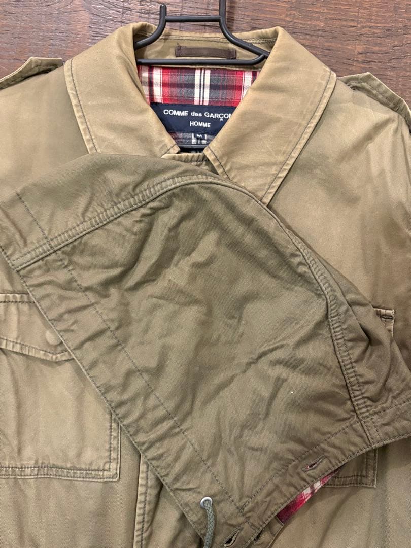 COMME des GARÇONS モッズコート M カーキ
