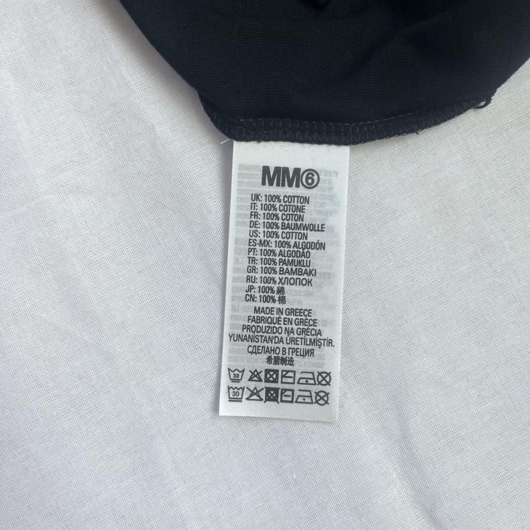 【即日発送】MM6 キッズ M カレンダー ロゴ ブラック 大人もOK★