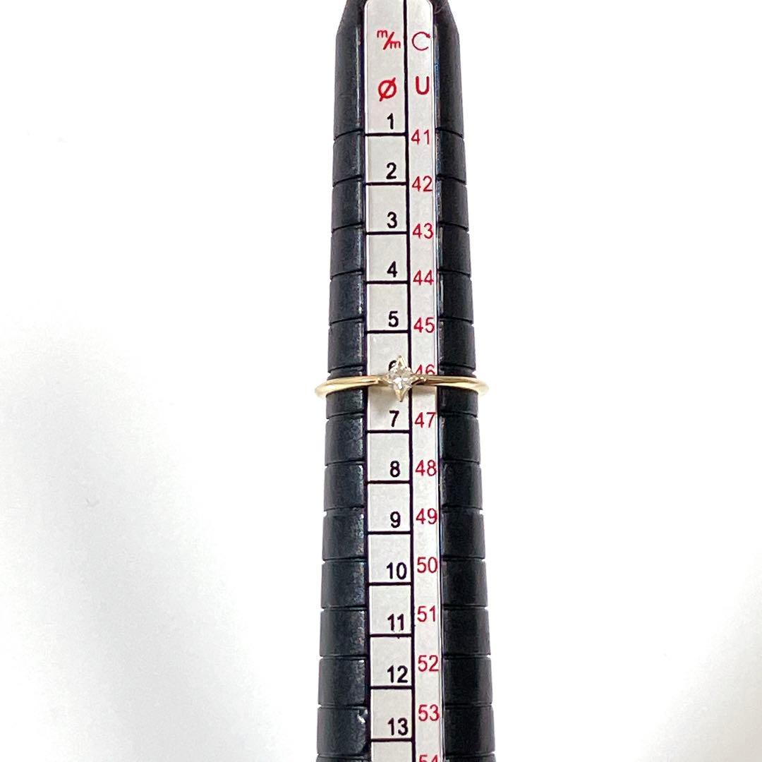 美品 アーカー シリウス リング ダイヤモンド 星 スター AHKAH