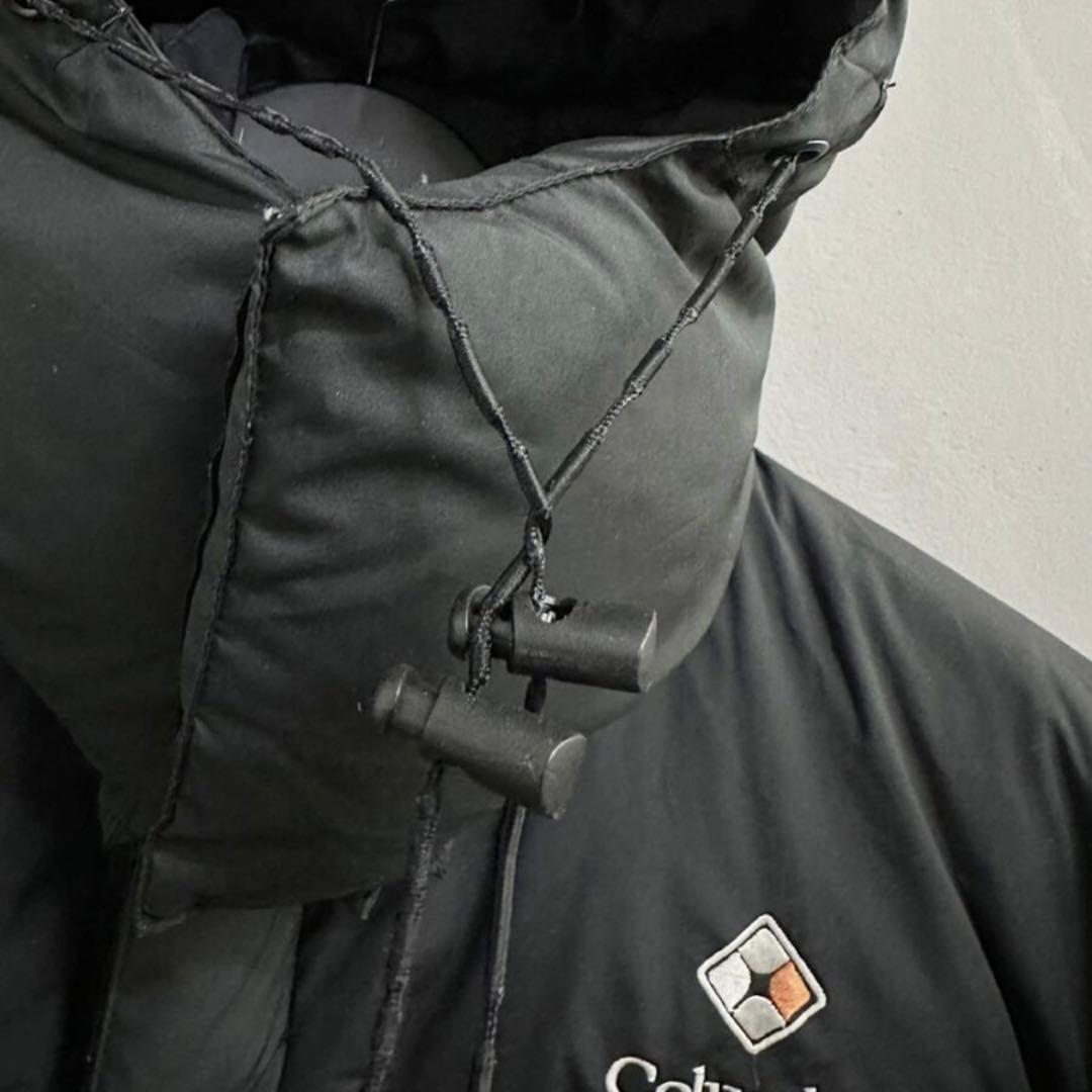 【美品】コロンビア　ダウン　ブラック　Lサイズ