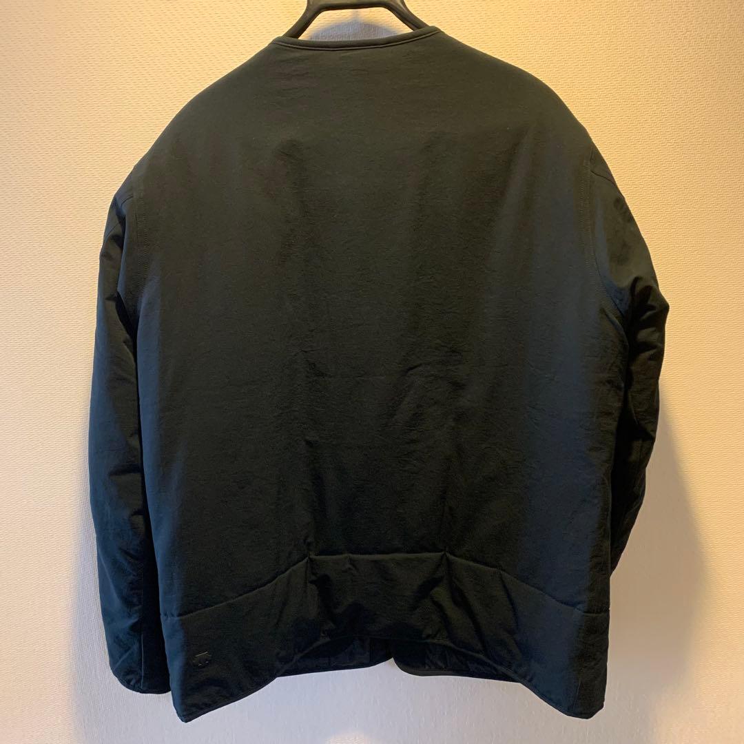 【※値下げ中】DESCENTE ddd ノーカラージャケット　ブラック