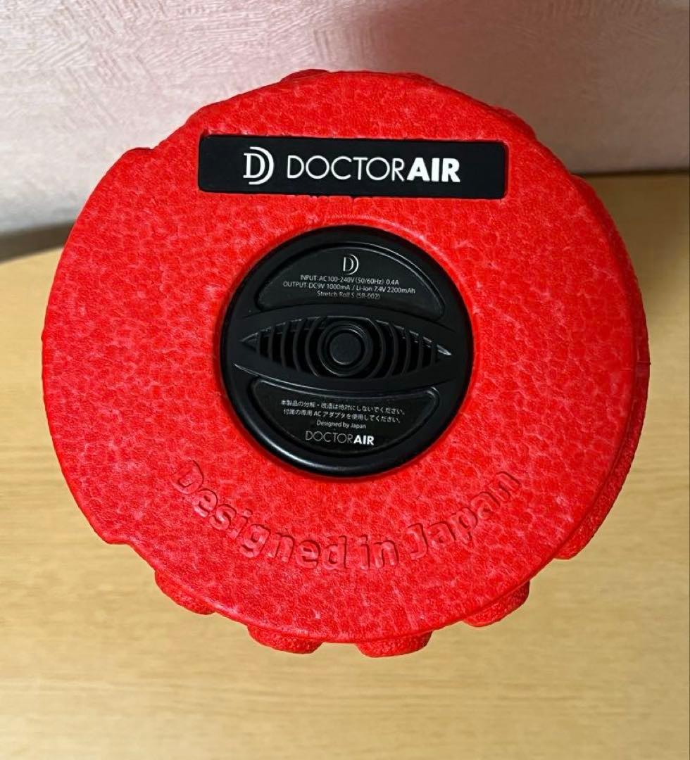 DOCTOR AIR ストレッチロールS SR-002 レッド/フォームローラー