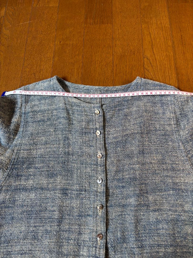 うさとの服　ウサト usaato トップス　シャツ　羽織り　上着　手織りコットン