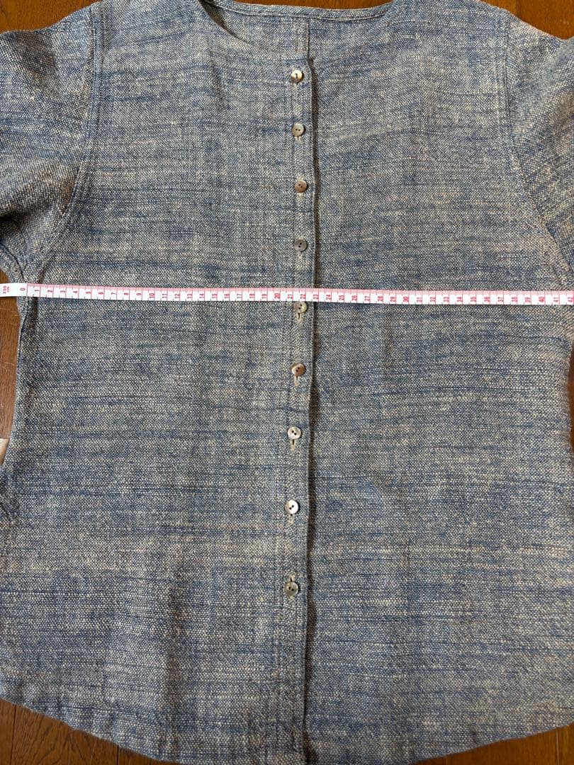 うさとの服　ウサト usaato トップス　シャツ　羽織り　上着　手織りコットン