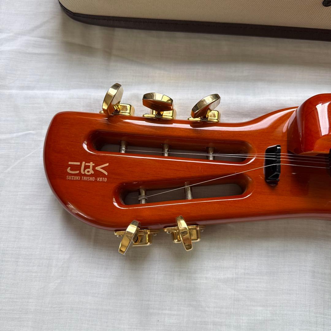 【超美品】SUZUKI 電気ソプラノ大正琴 スズキ こはく