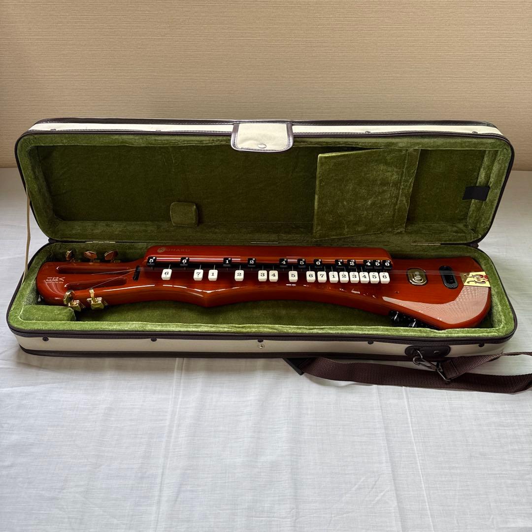 【超美品】SUZUKI 電気ソプラノ大正琴 スズキ こはく