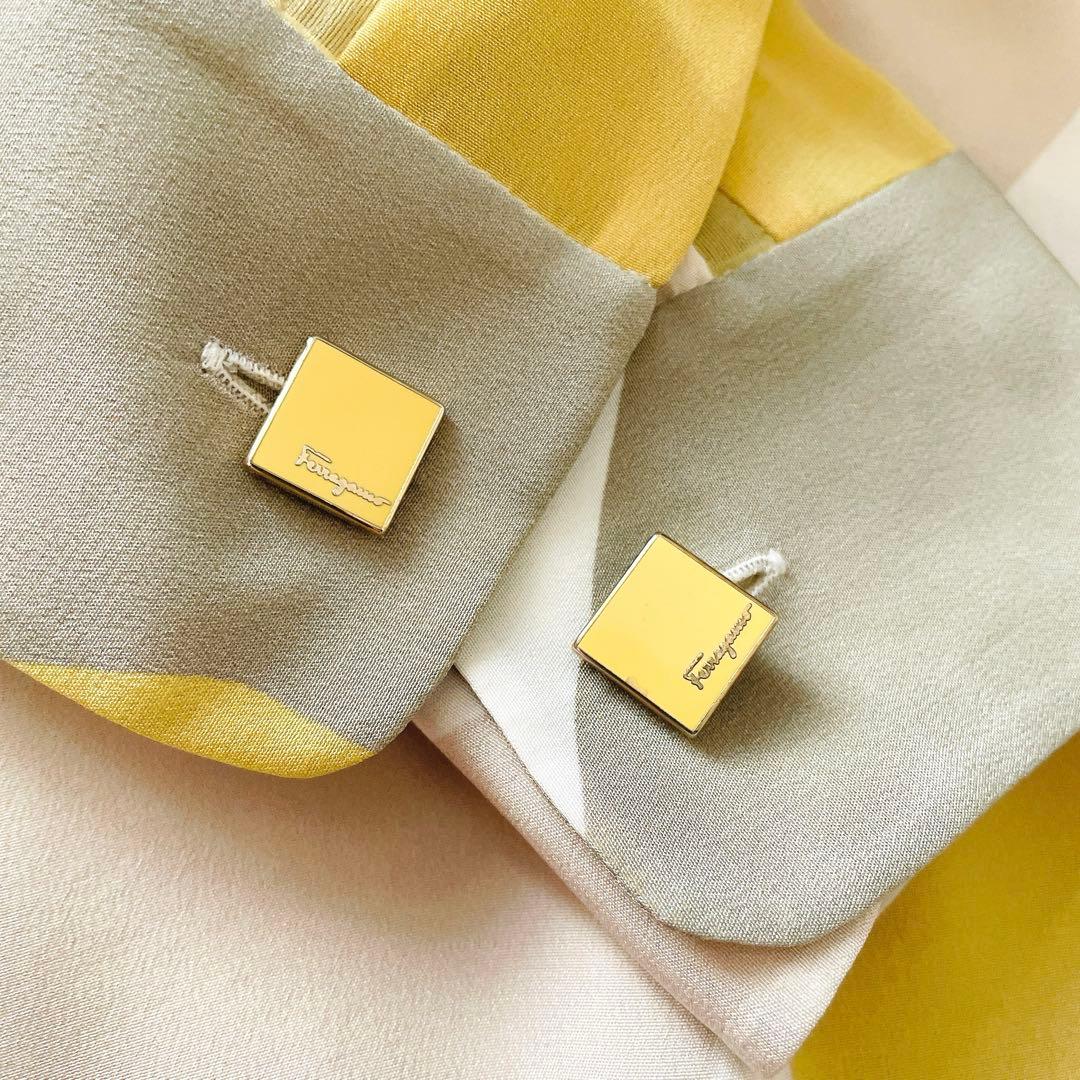 希少⭐︎Salvatore Ferragamo シルク100% ワンピースドレス