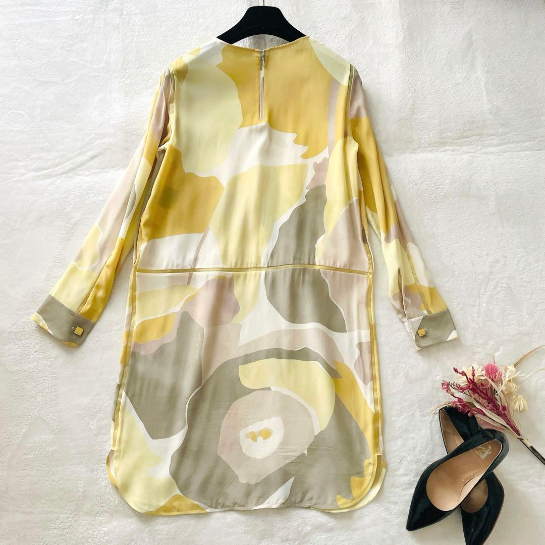 希少⭐︎Salvatore Ferragamo シルク100% ワンピースドレス