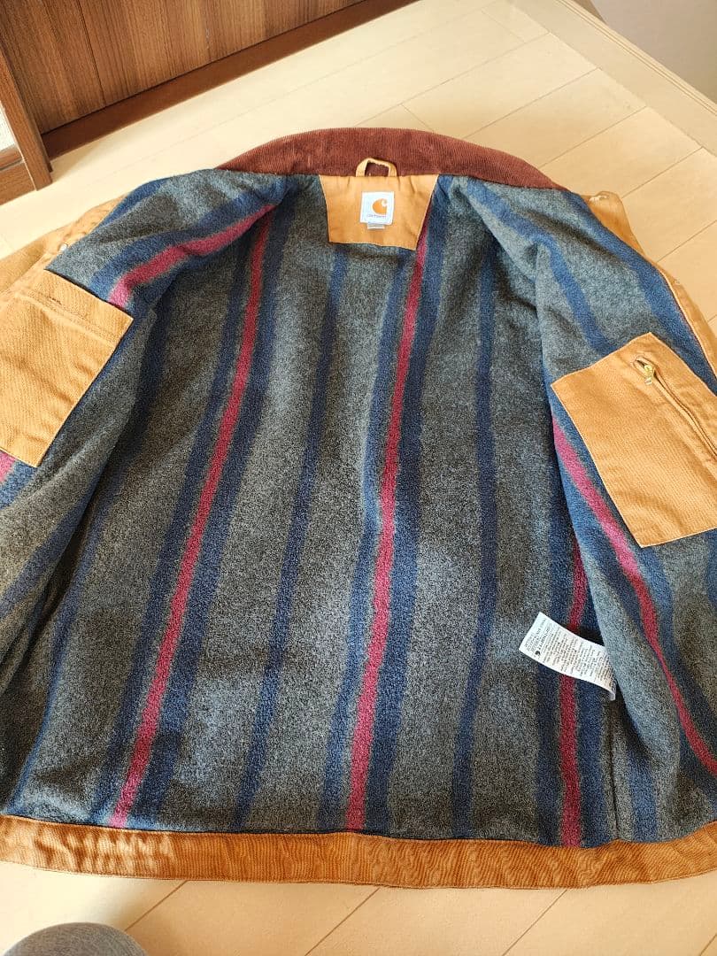 Carhartt カバーオール 裏地ブランケットMサイズ