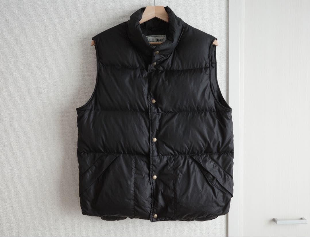 90s llbean  down vest 中綿