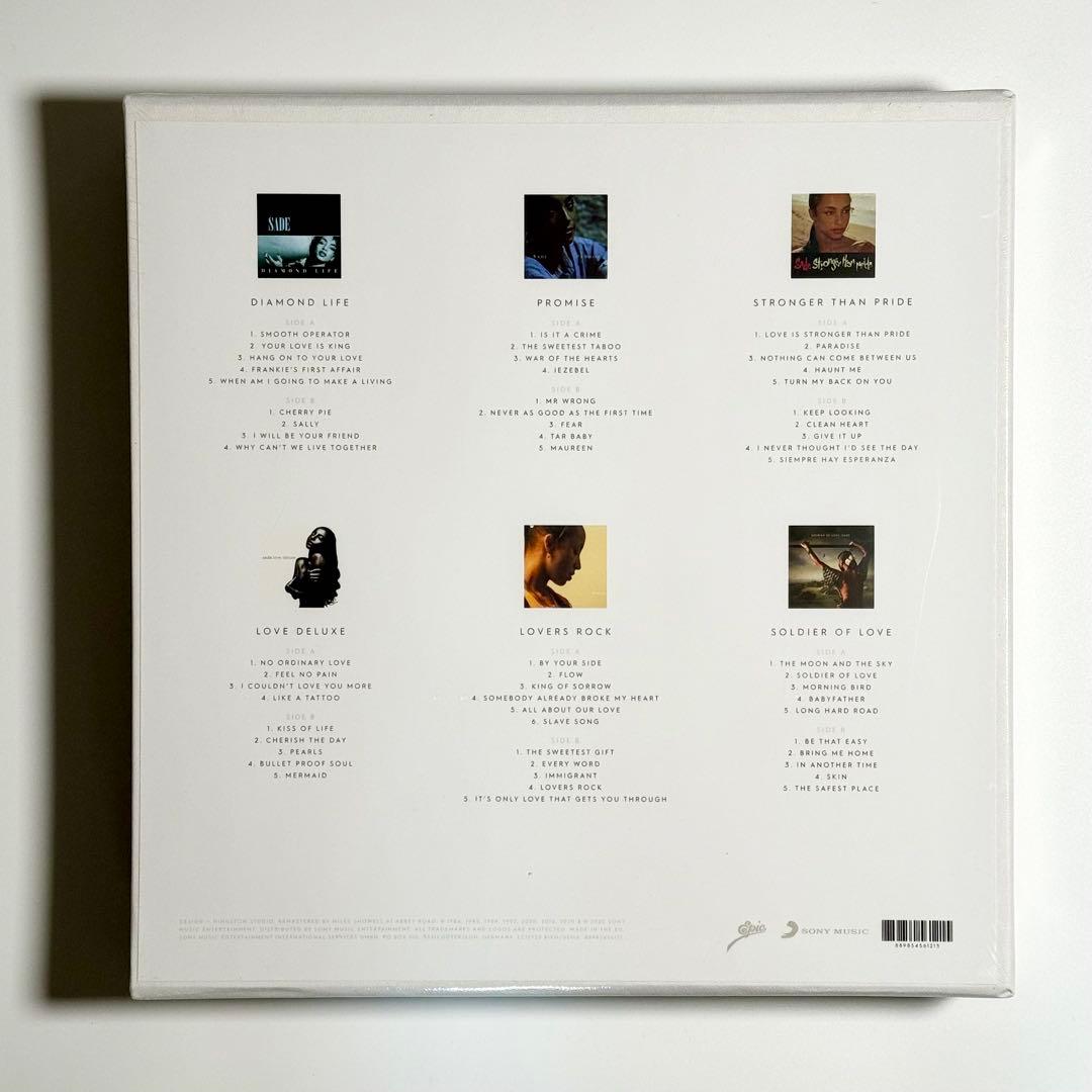 SADE THIS FAR レコード 新品 未開封 ボックス LP BOX