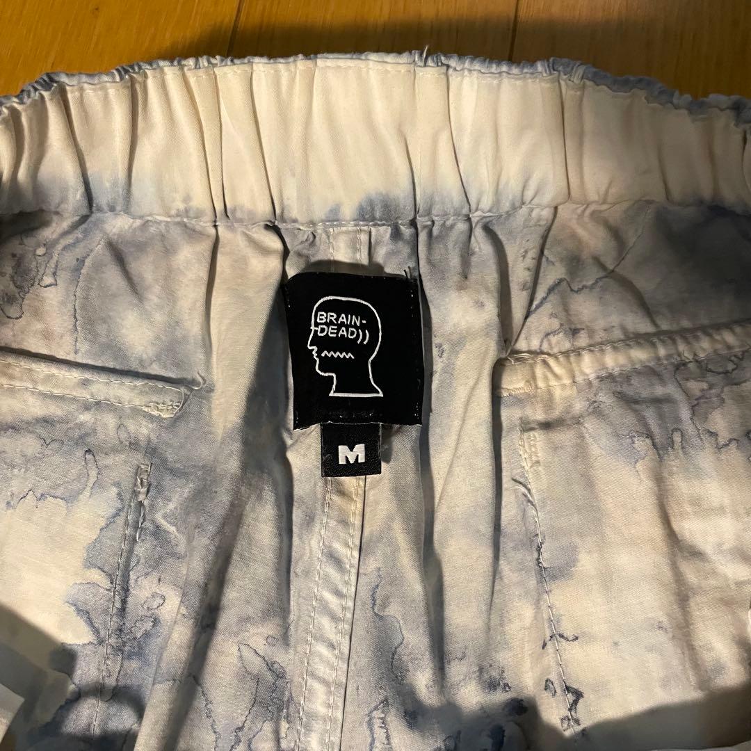 Braindead ブレインデッド　ワークパンツ　タイダイ