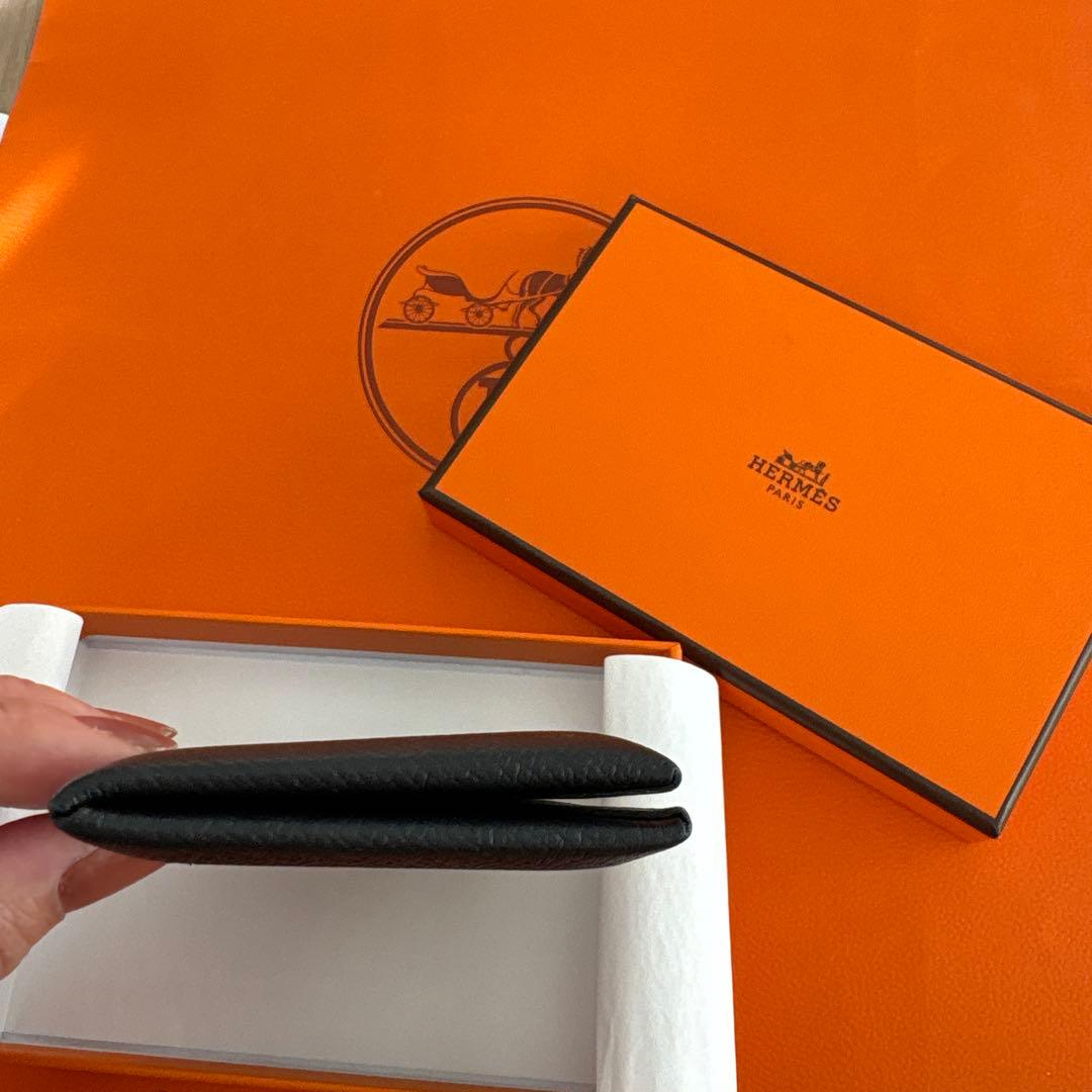 エルメス カルヴィ　名刺入れ　レディース　メンズ