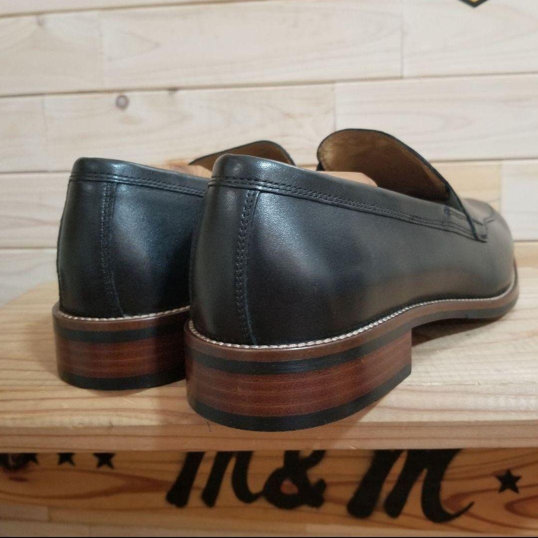 未使用　最高級　コールハーン レザースリッポン ローファー WP　27