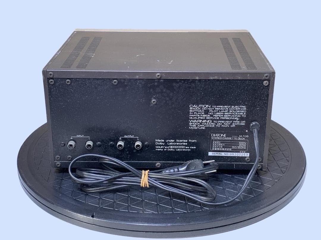 M9177 DIATONE ダイヤトーン ステレオカセットデッキ M-T05