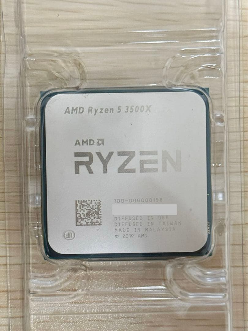 AMD Ryzen 5 3500X 新品バルク品