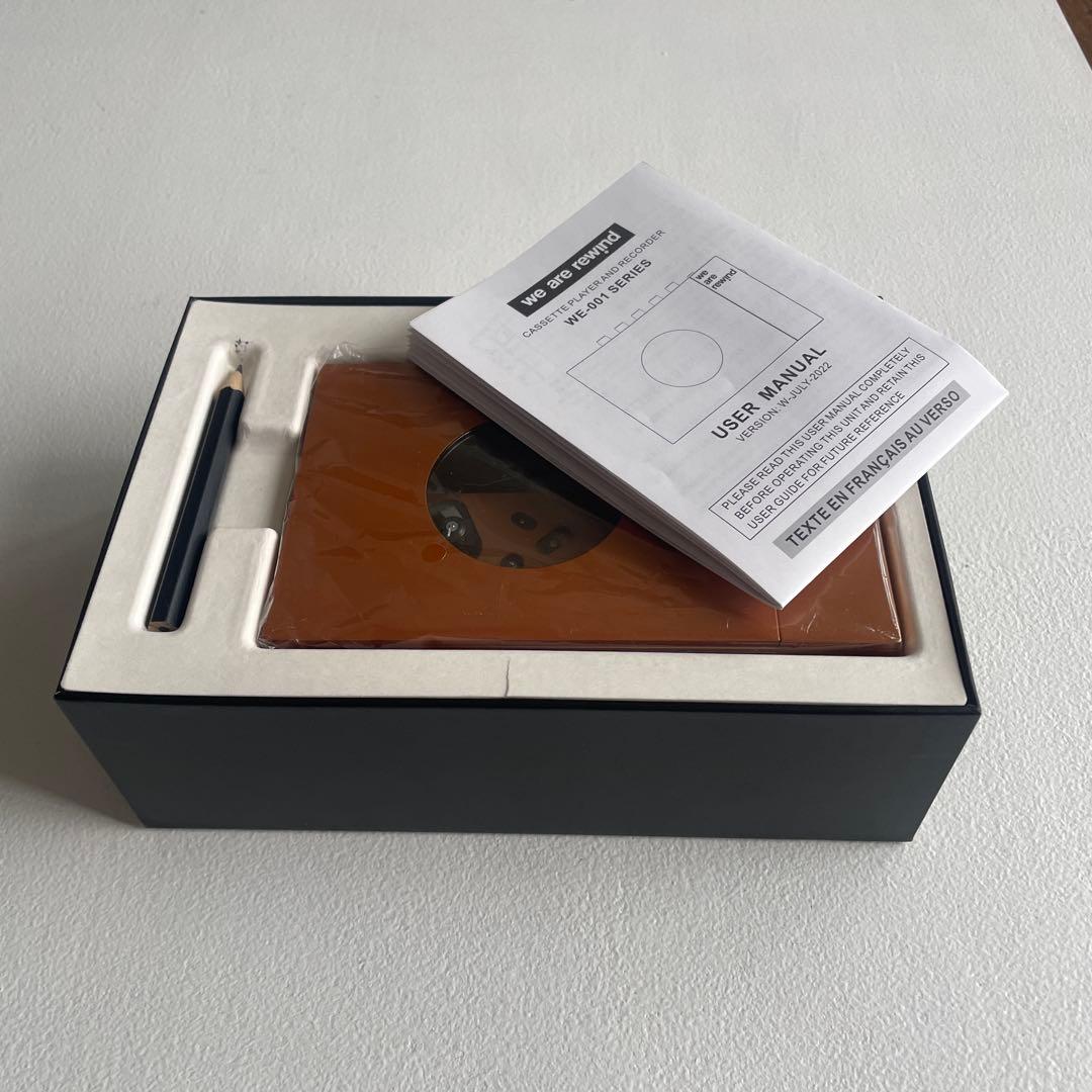 We are rewind カセットテーププレーヤー