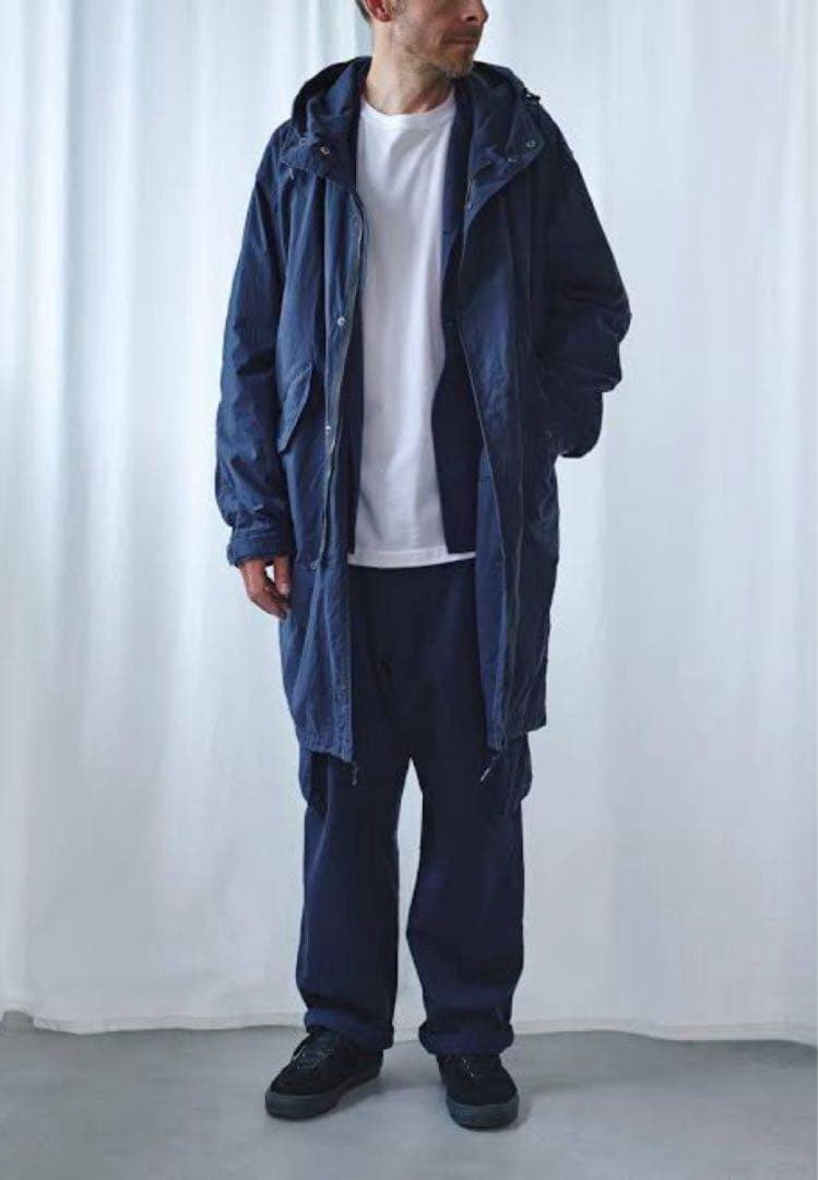 【COMOLIコモリ】 I01-04005 タイプライターモッズコートsize3