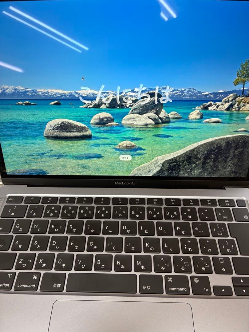 電池100％ MacBook Air (M1, 2020) メモリ8G 256G