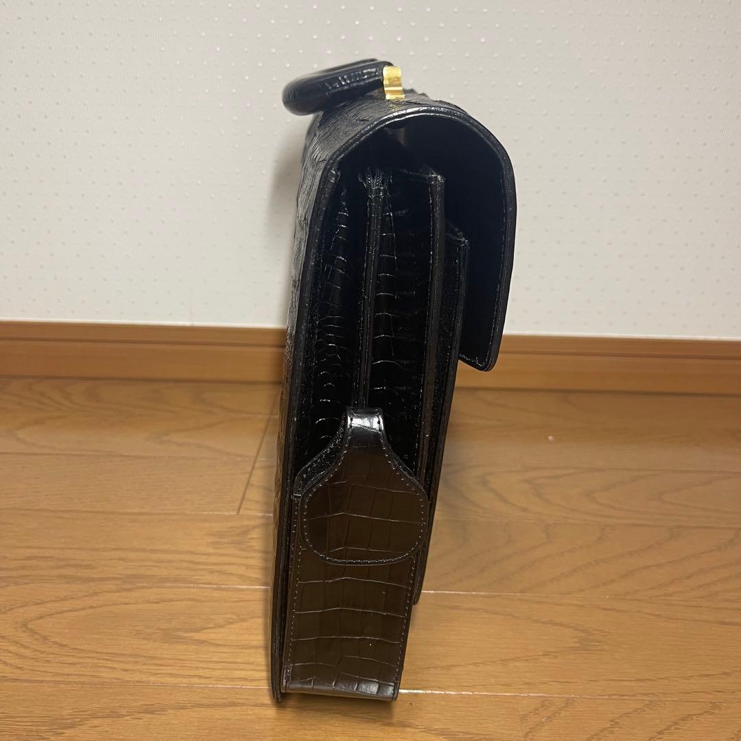 【激レア 本革】美品　REGARDE レガルデ ビジネスバッグ ダイヤル式