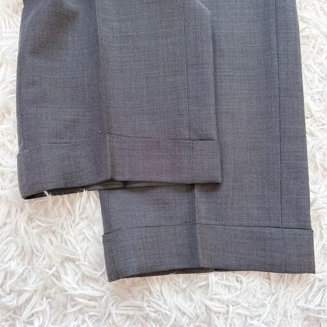 美品 リングジャケット スーツ テーラードジャケット SHIPS シルク グレー