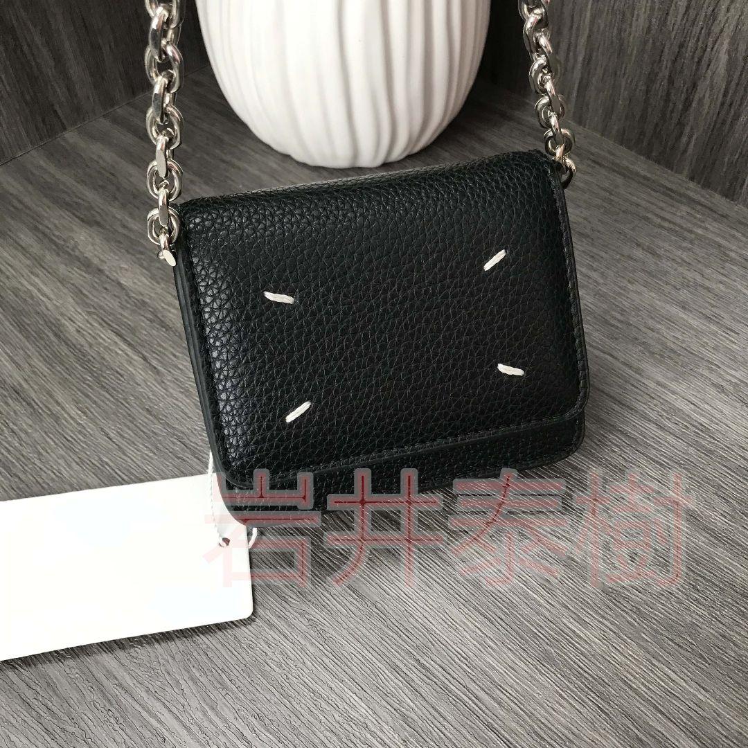 Maison Margiela二つ折り 財布レザー ステッチ