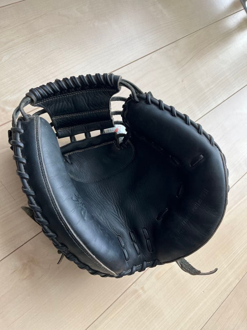 ミズノ 少年用軟式　キャッチーミット　黒