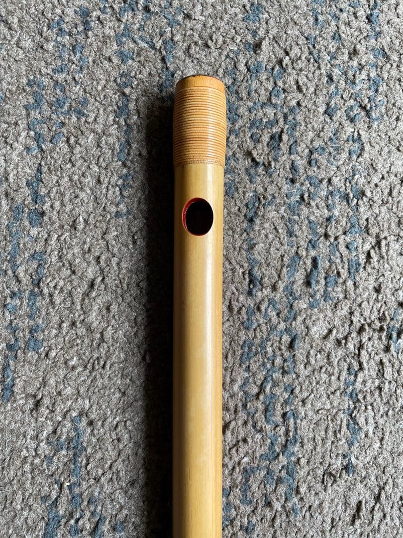 篠笛　鳳声晴由管囃子用（古典）五本調子　天地藤巻