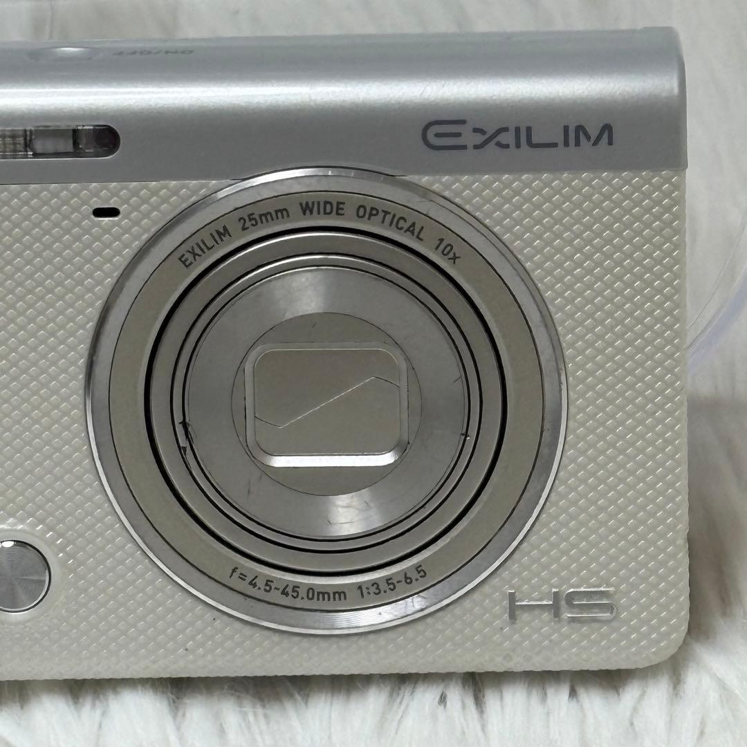 CASIO カメラ　エクシリム　EX-ZR50 ホワイト コンデジ　ジャンク