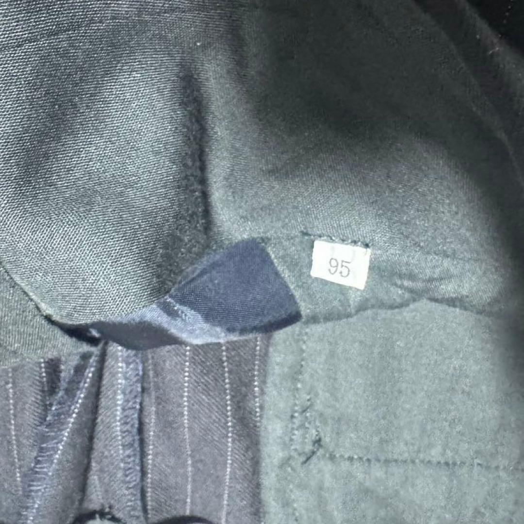 BEAMS F ビームスエフ スーツ セットアップ ストライプ ネイビー 95