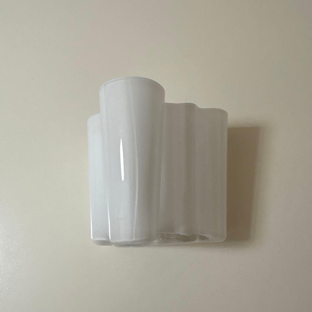 まもなく終了 イッタラ アアルトベース95mm ホワイト